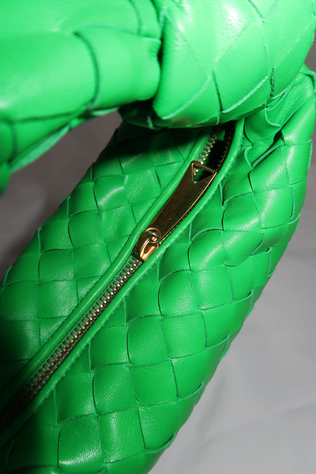 Bottega Veneta Jodie Mini Green Intrecciato Napa