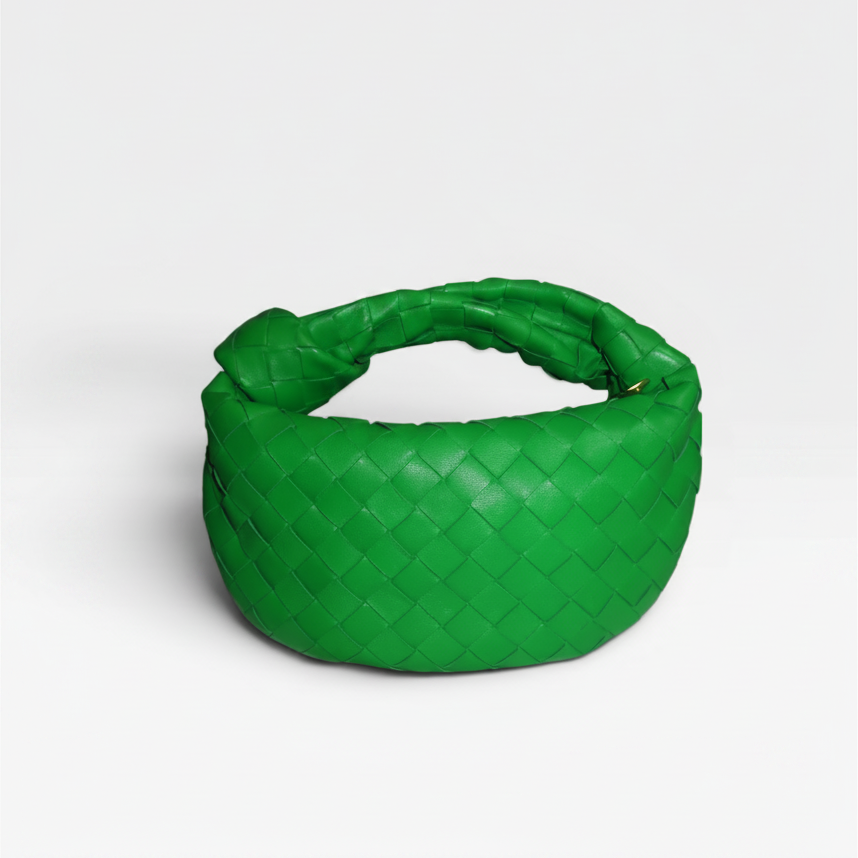 Bottega Veneta Jodie Mini Green Intrecciato Napa