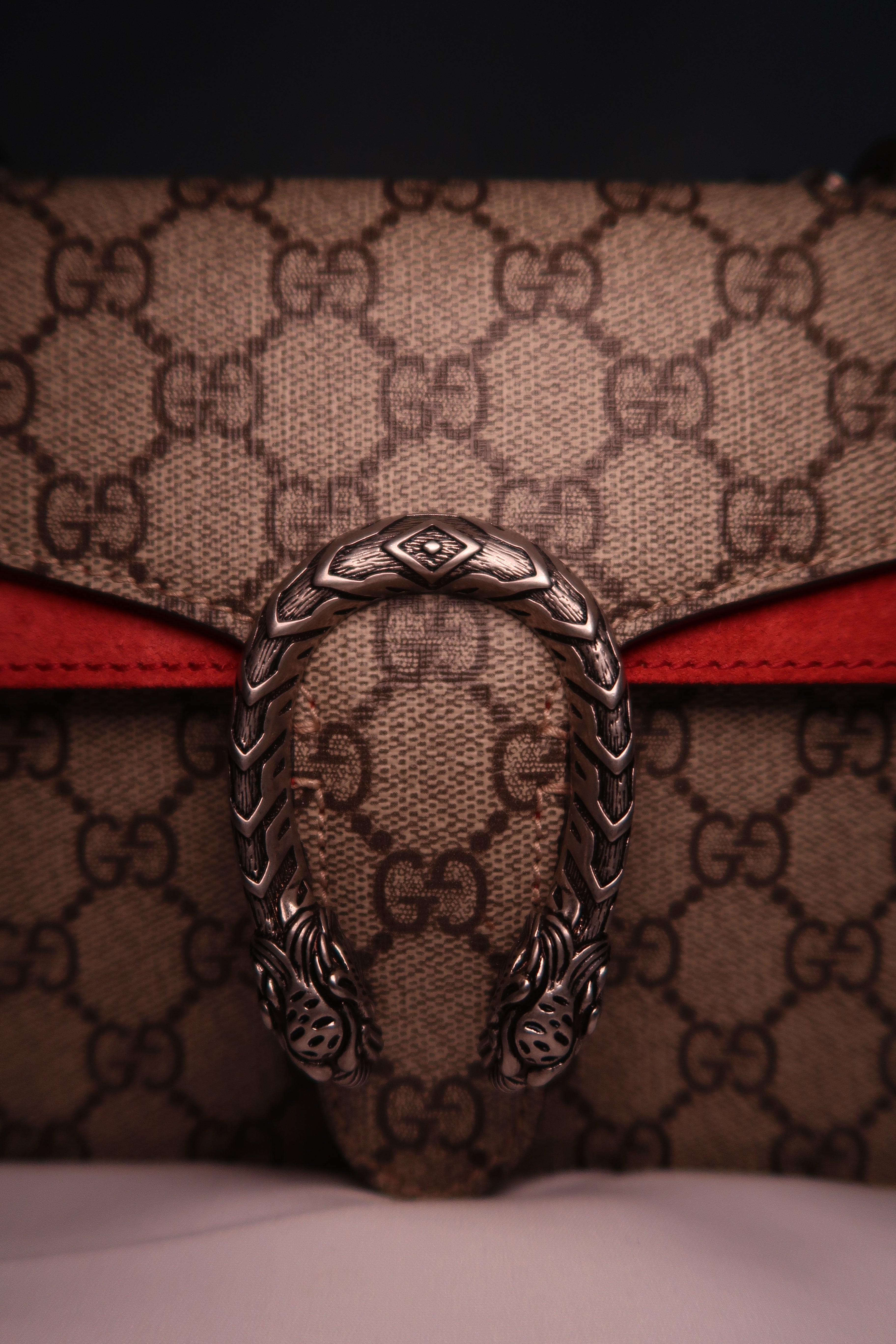 Gucci Dionysus GG Supreme Red Mini
