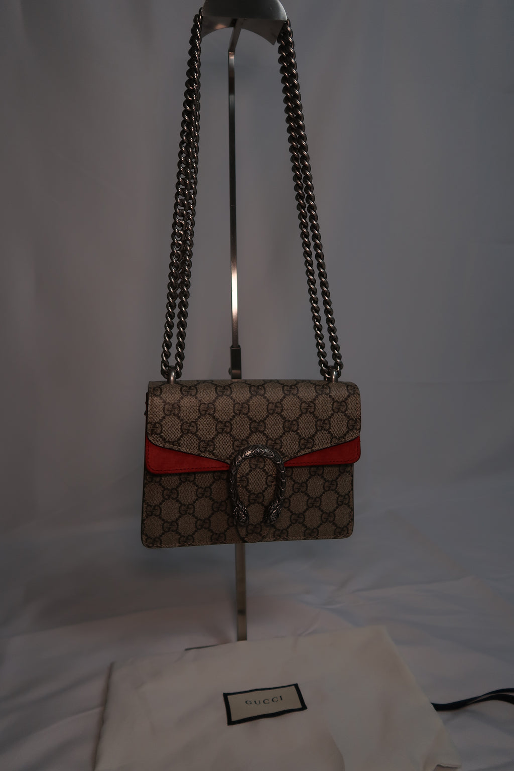 Gucci Dionysus GG Supreme Red Mini