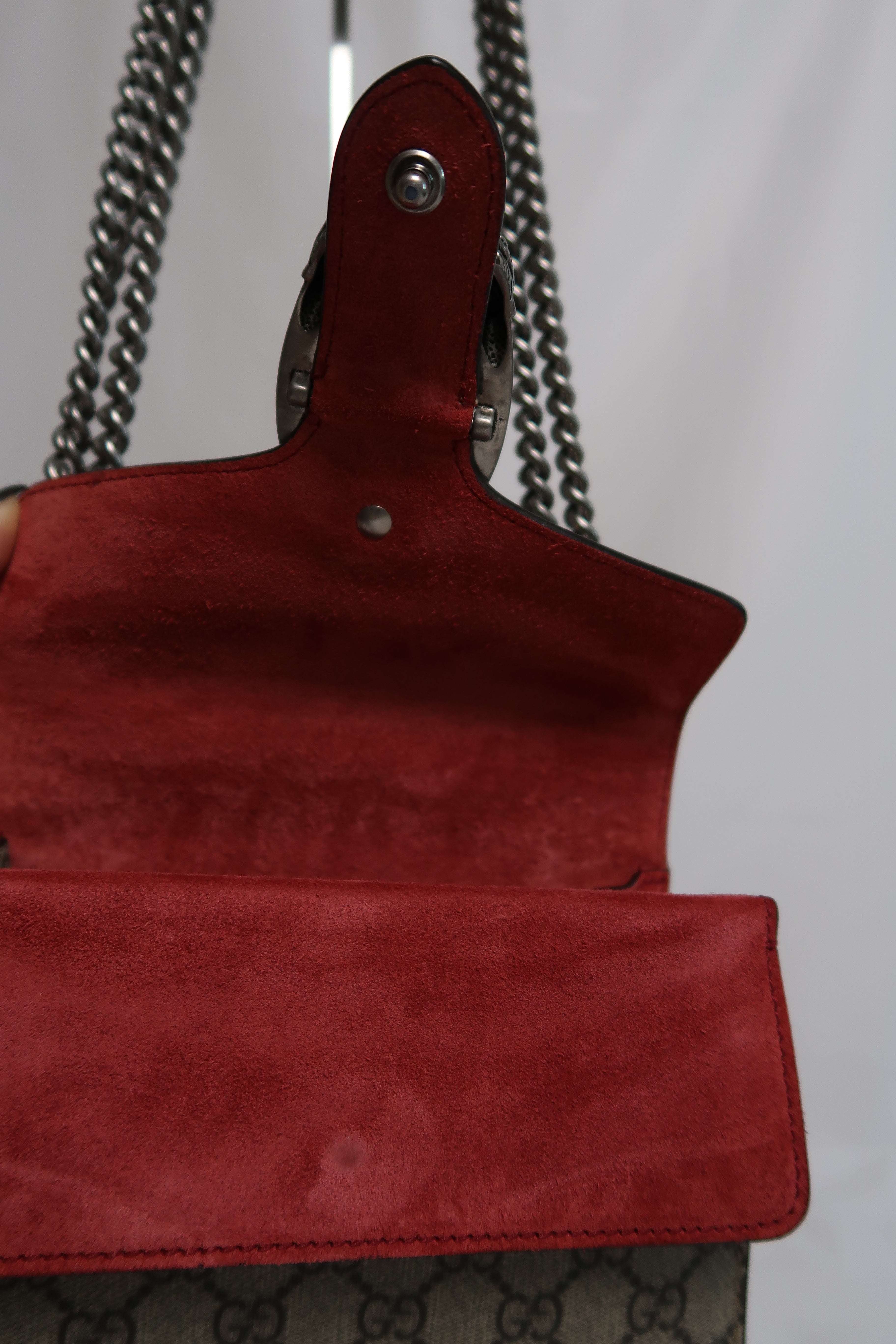 Gucci Dionysus GG Supreme Red Mini