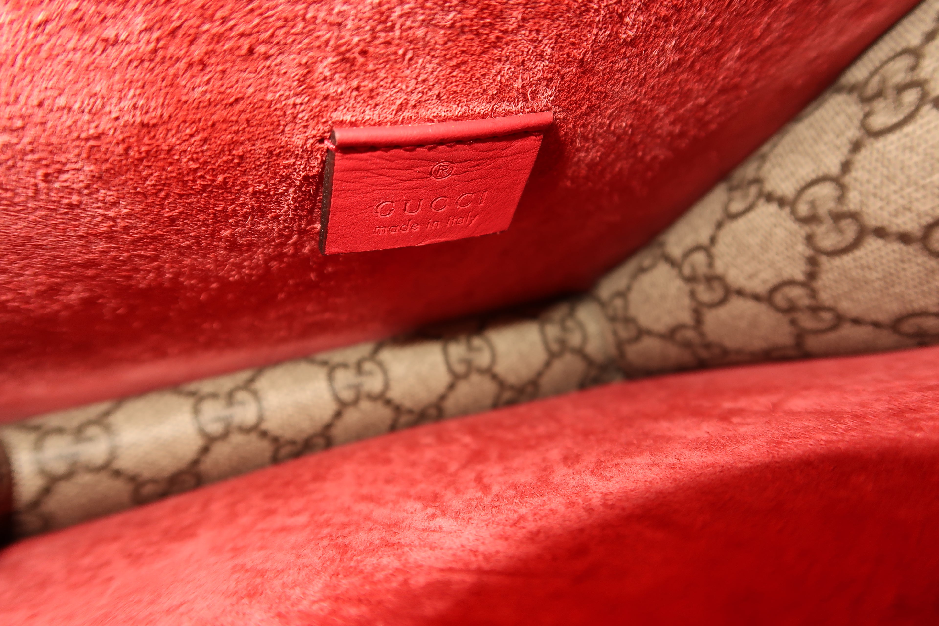 Gucci Dionysus GG Supreme Red Mini