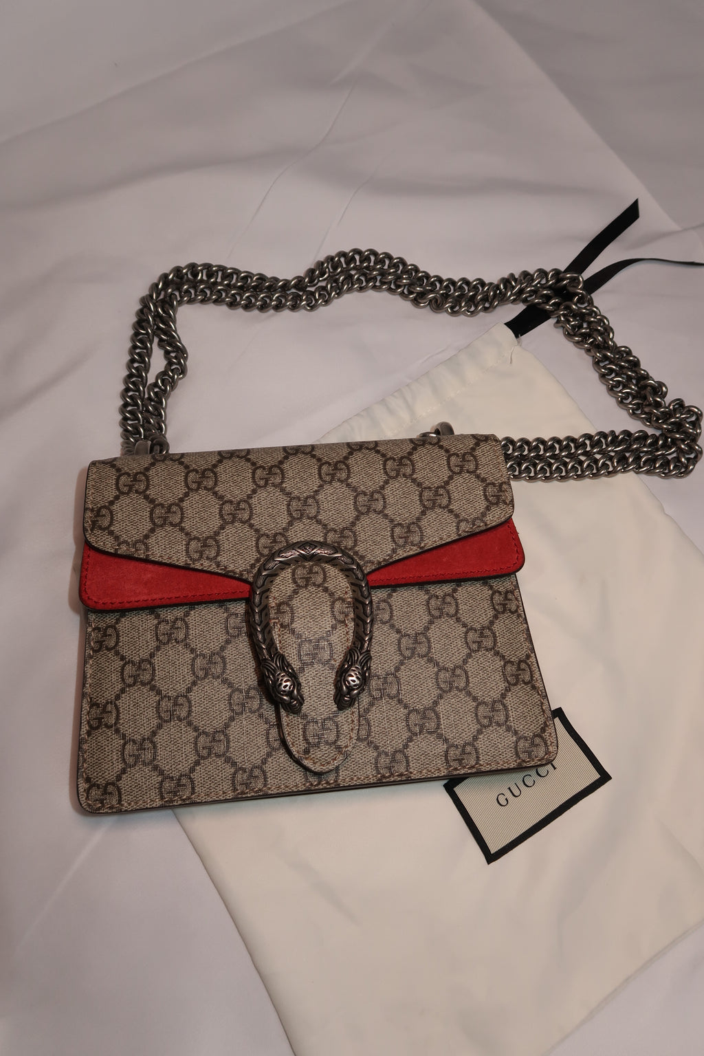 Gucci Dionysus GG Supreme Red Mini