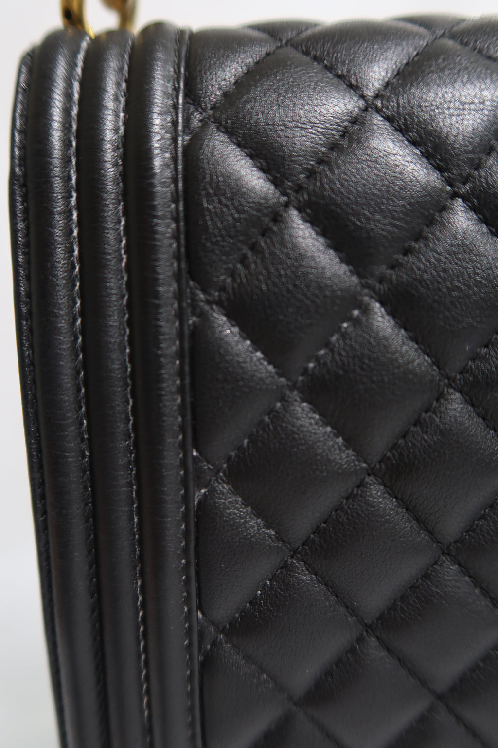 Chanel - Medium Boy Bag Black Lambskin