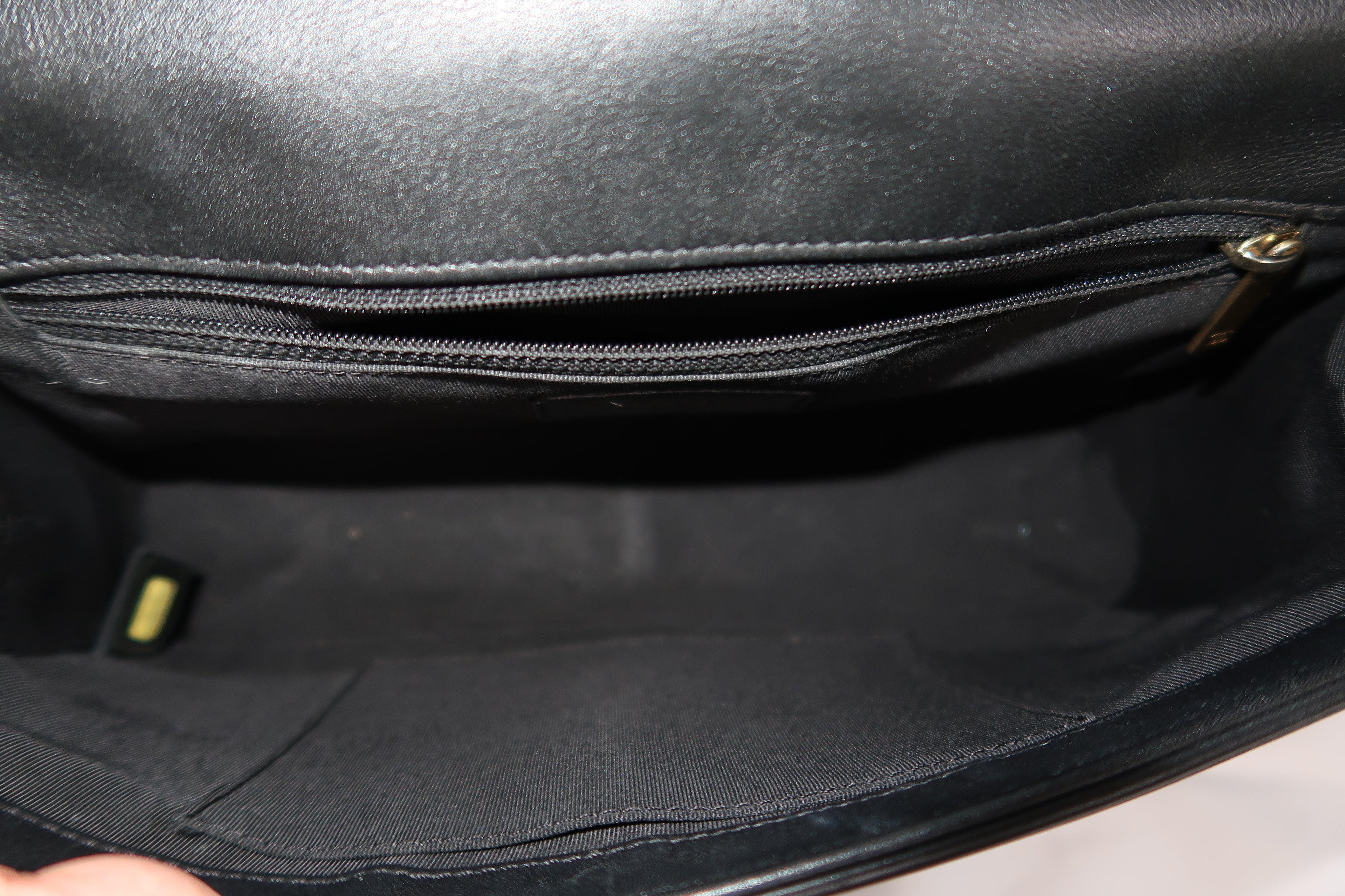 Chanel - Medium Boy Bag Black Lambskin