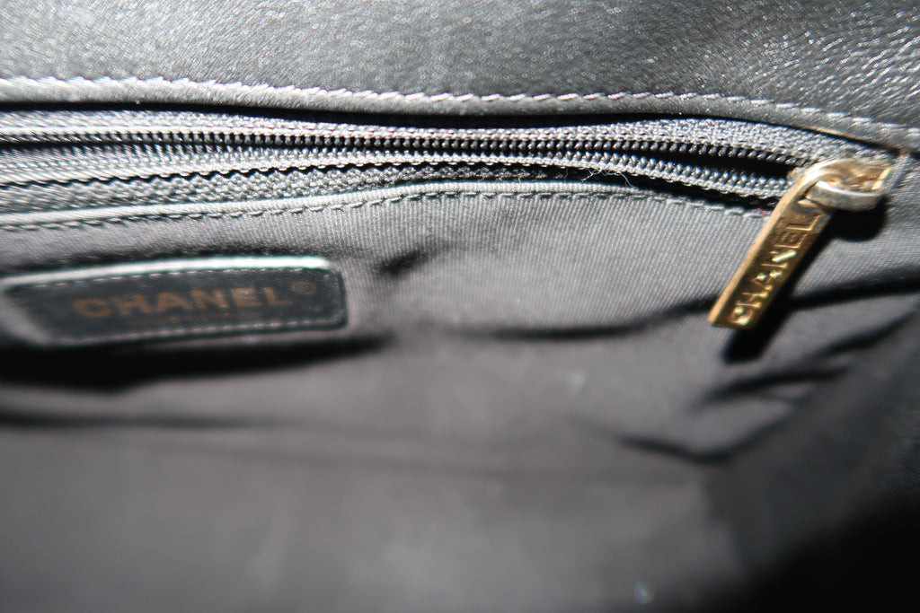 Chanel - Medium Boy Bag Black Lambskin