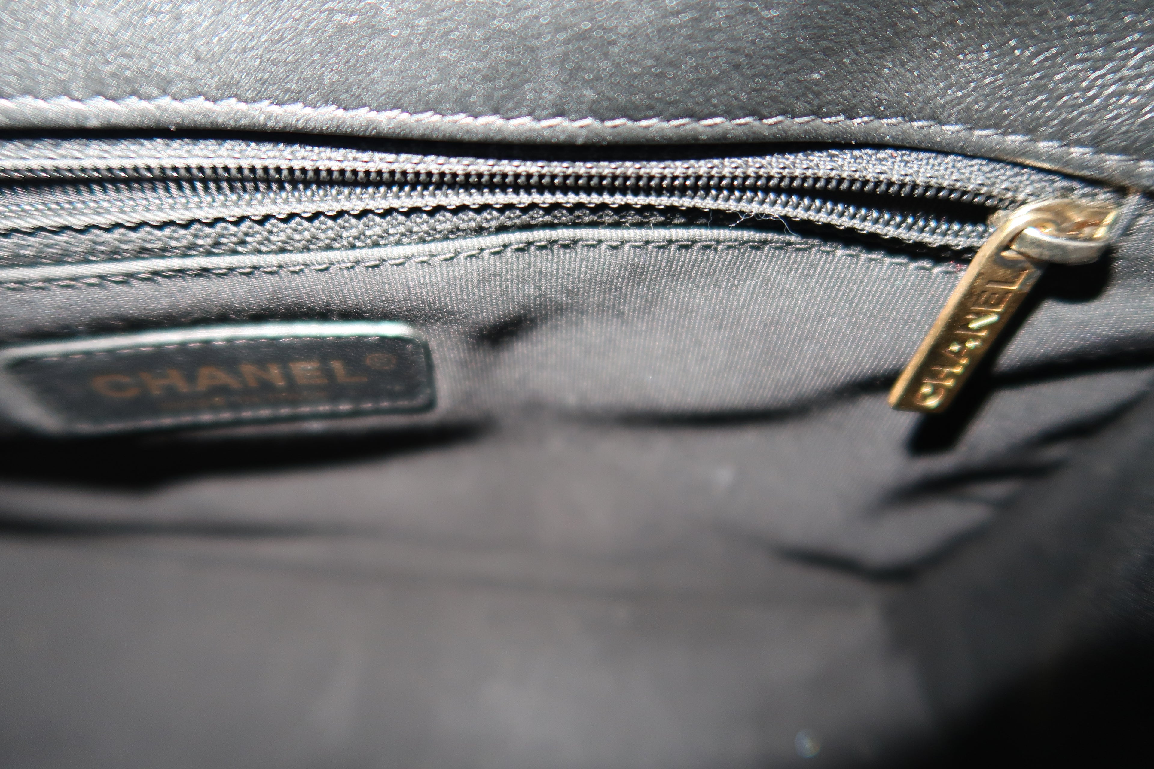 Chanel - Medium Boy Bag Black Lambskin