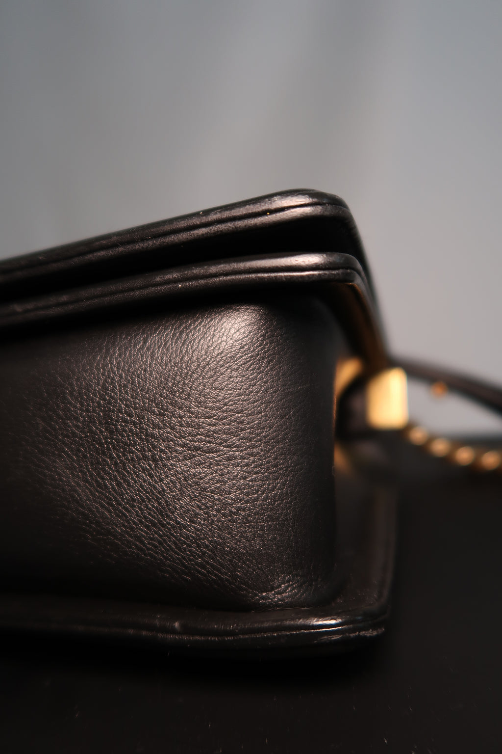 Chanel - Medium Boy Bag Black Lambskin