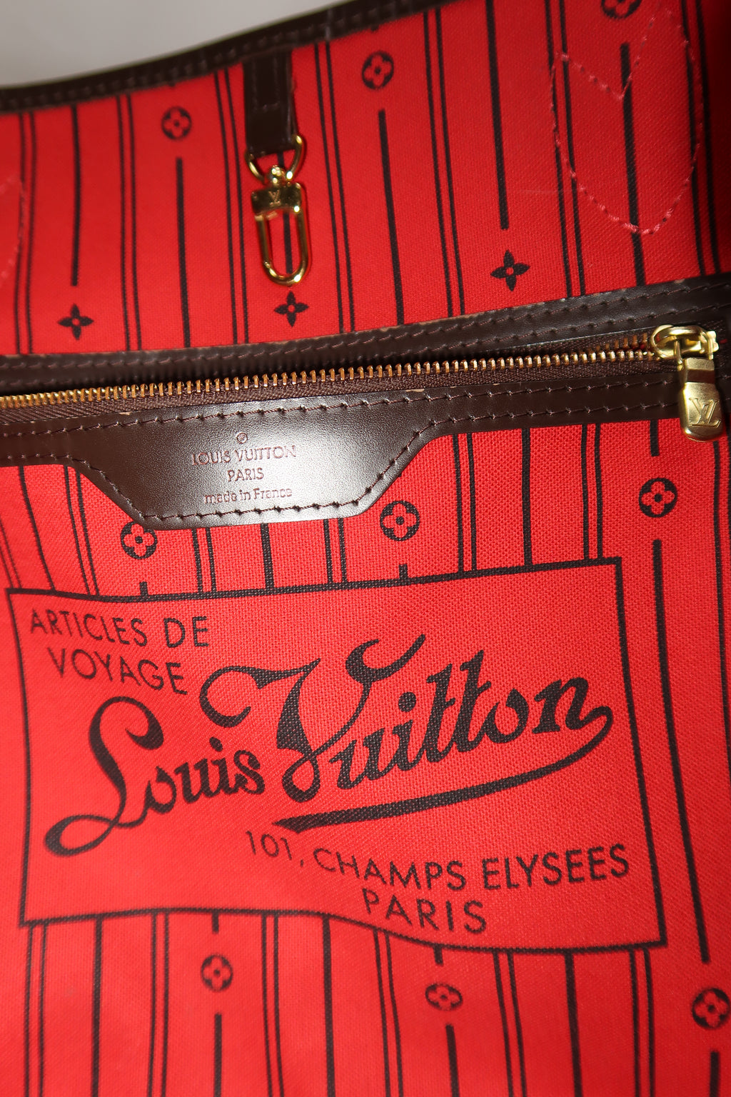 Louis Vuitton Neverfull MM Damier Ebene