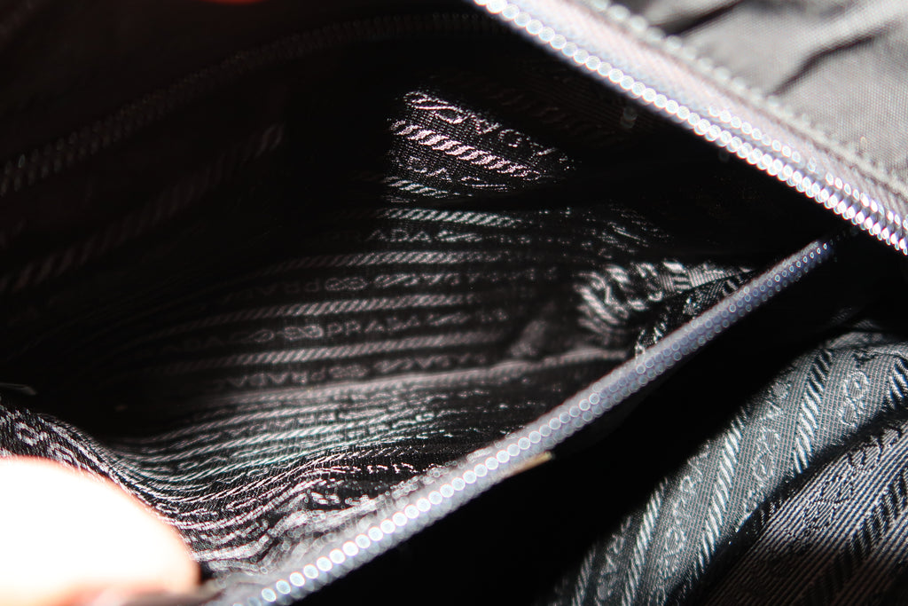 Prada Tessuto Black Nylon Tote