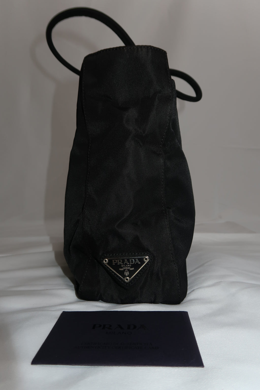 Prada Tessuto Black Nylon Tote