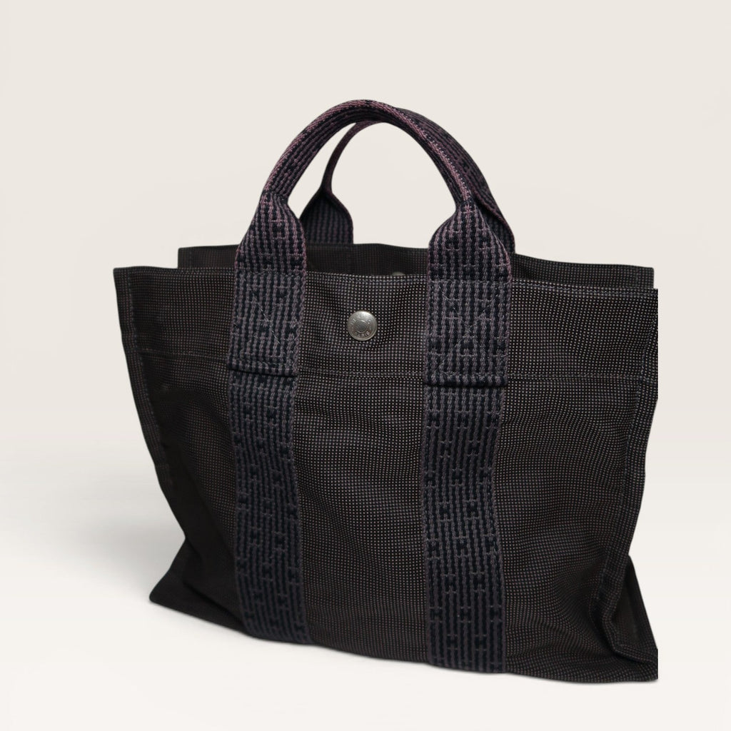 Hermés Herline PM Grey/Black Tote