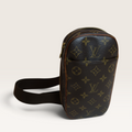 Louis Vuitton Pochette Gange Brown Monogram