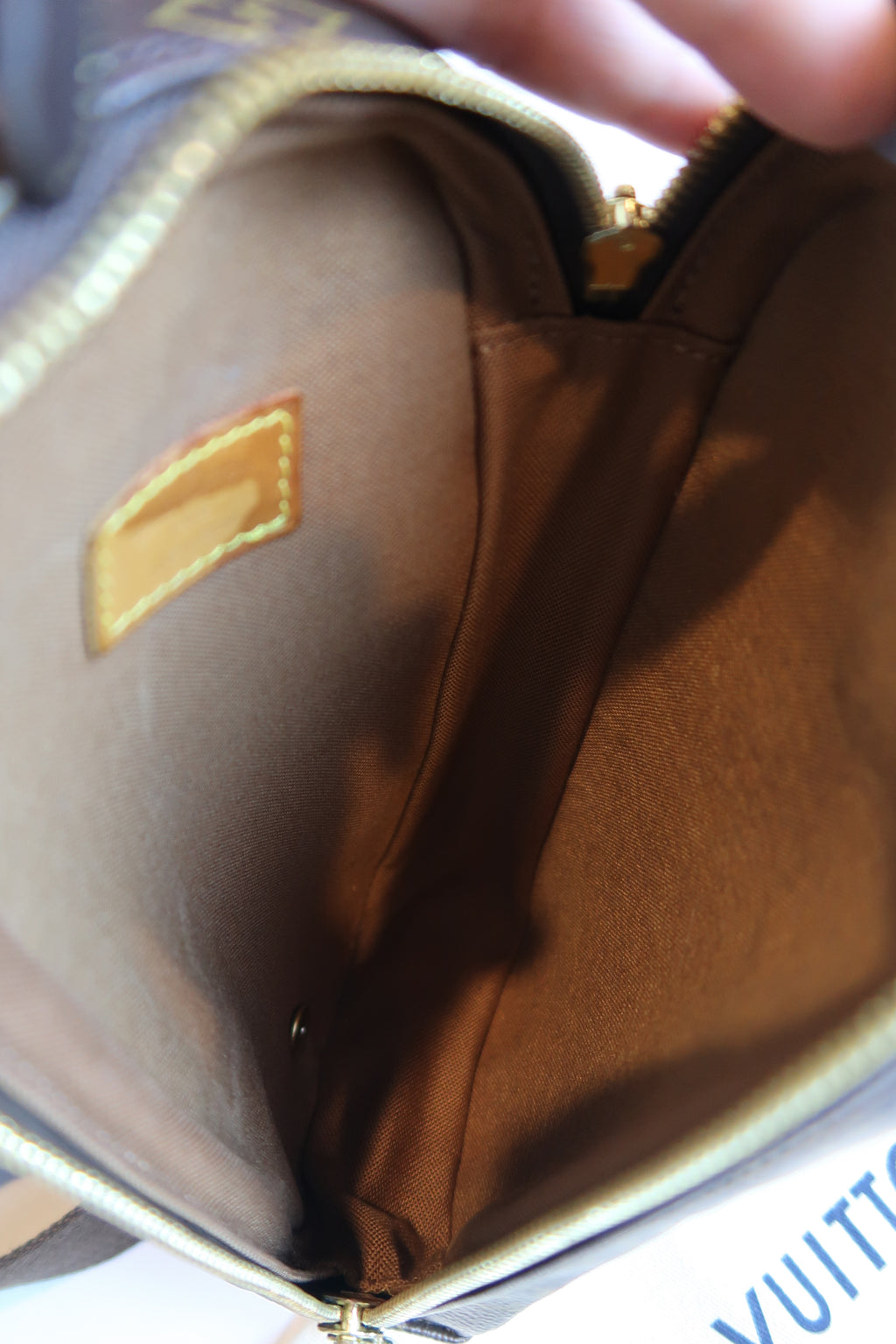 Louis Vuitton Pochette Gange Brown Monogram