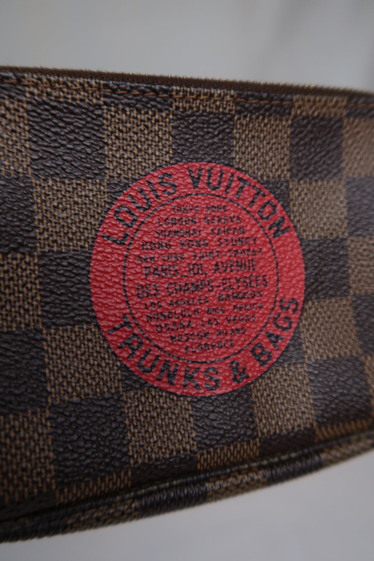 Louis Vuitton Mini Pochette Damier Ebene Complice Trunks and Bags