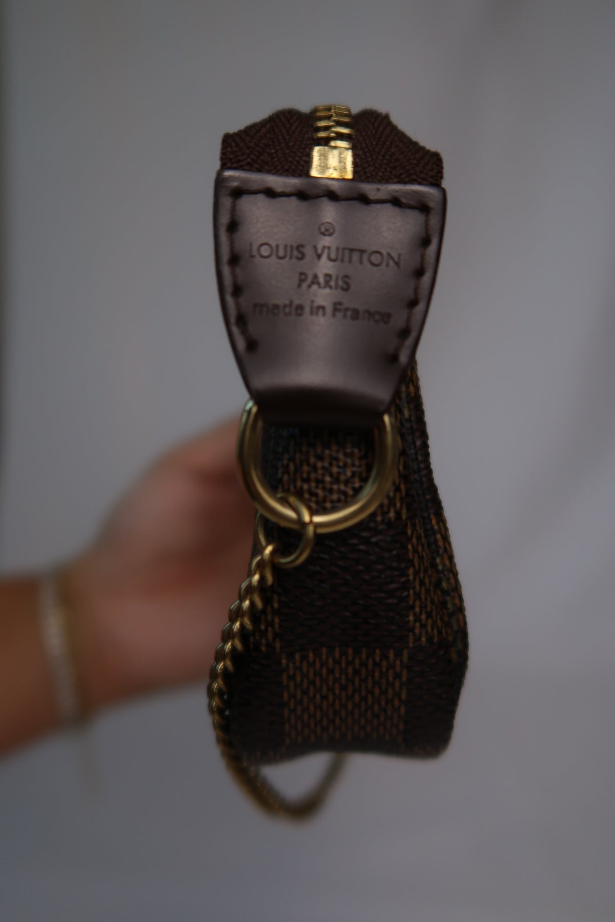 Louis Vuitton Mini Pochette Damier Ebene Complice Trunks and Bags