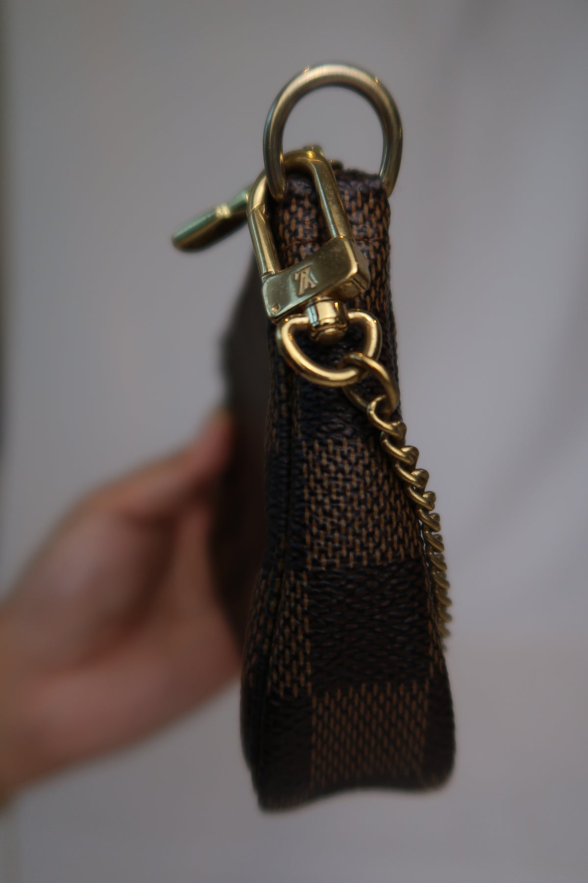 Louis Vuitton Mini Pochette Damier Ebene Complice Trunks and Bags