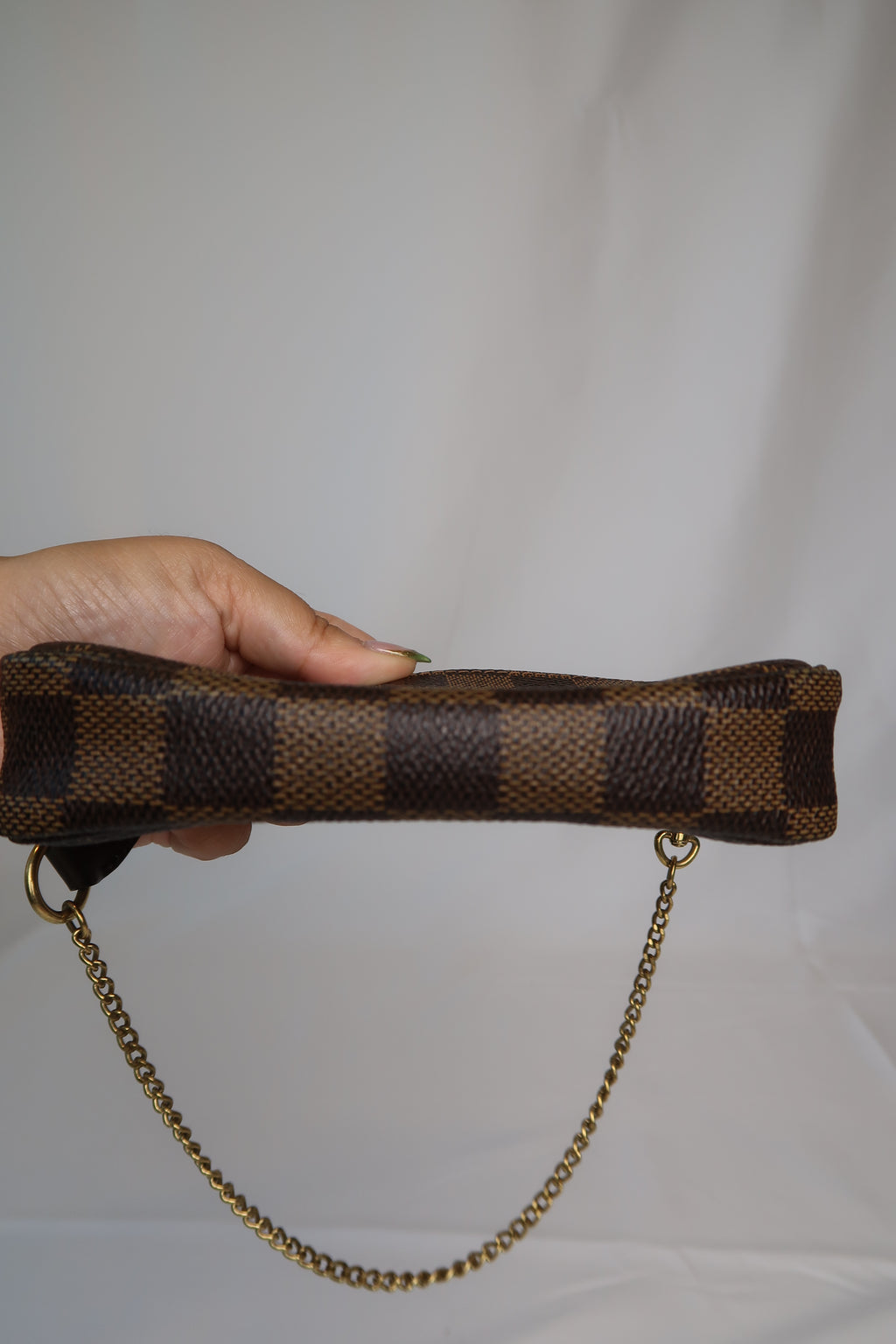 Louis Vuitton Mini Pochette Damier Ebene Complice Trunks and Bags