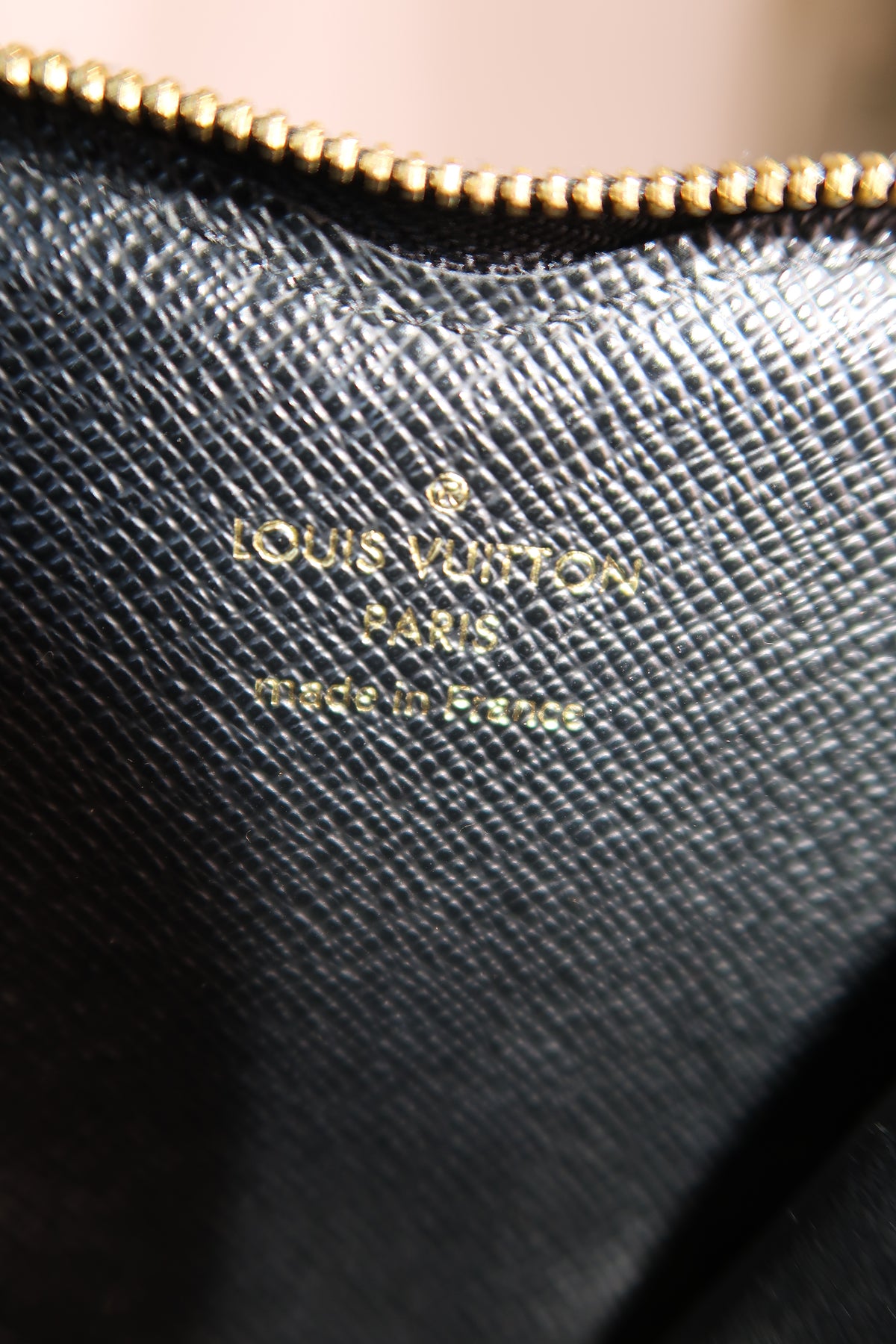 Louis Vuitton "Love Lock" Heart Coin Purse Black Epi