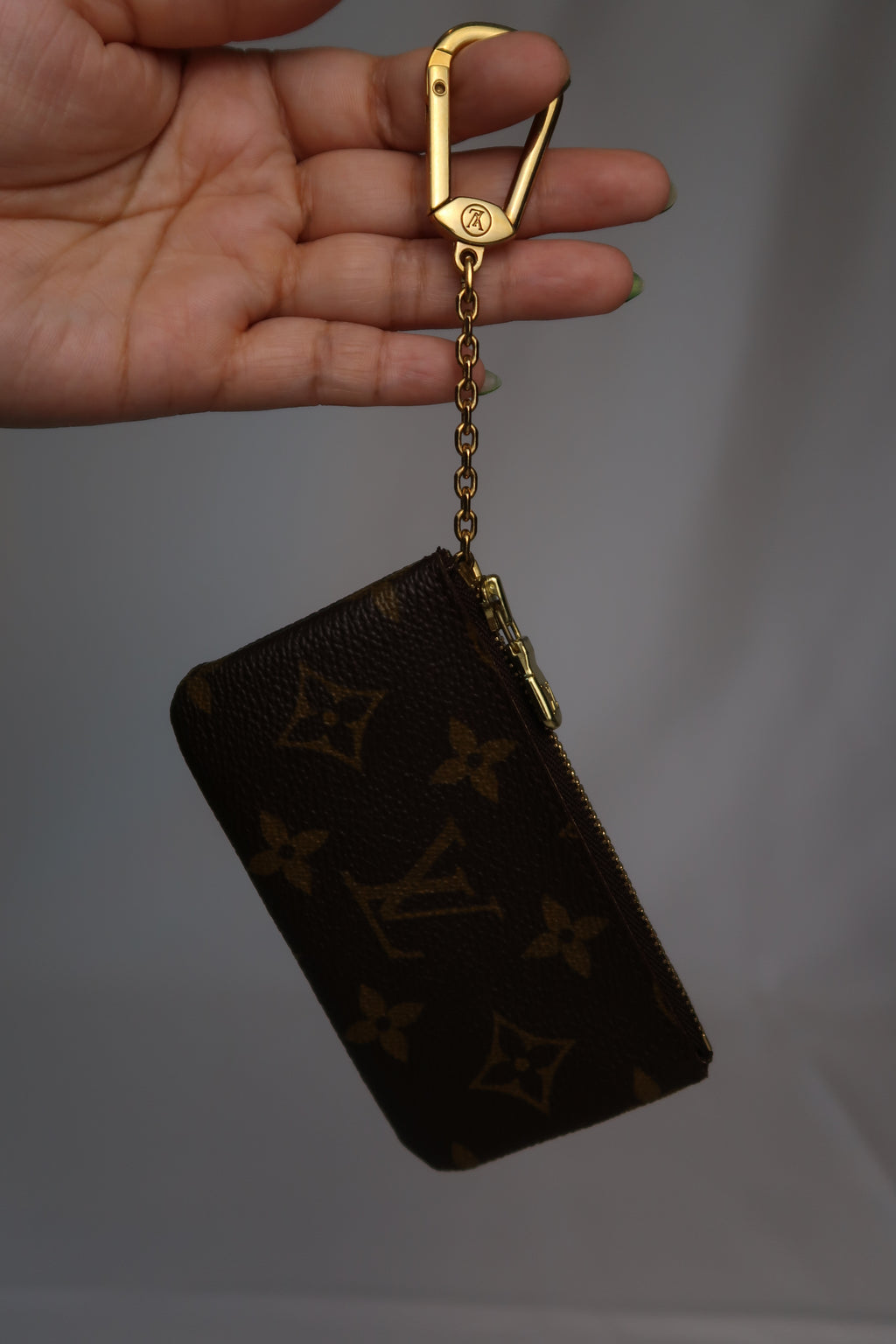Louis Vuitton Key Pouch Brown Monogram