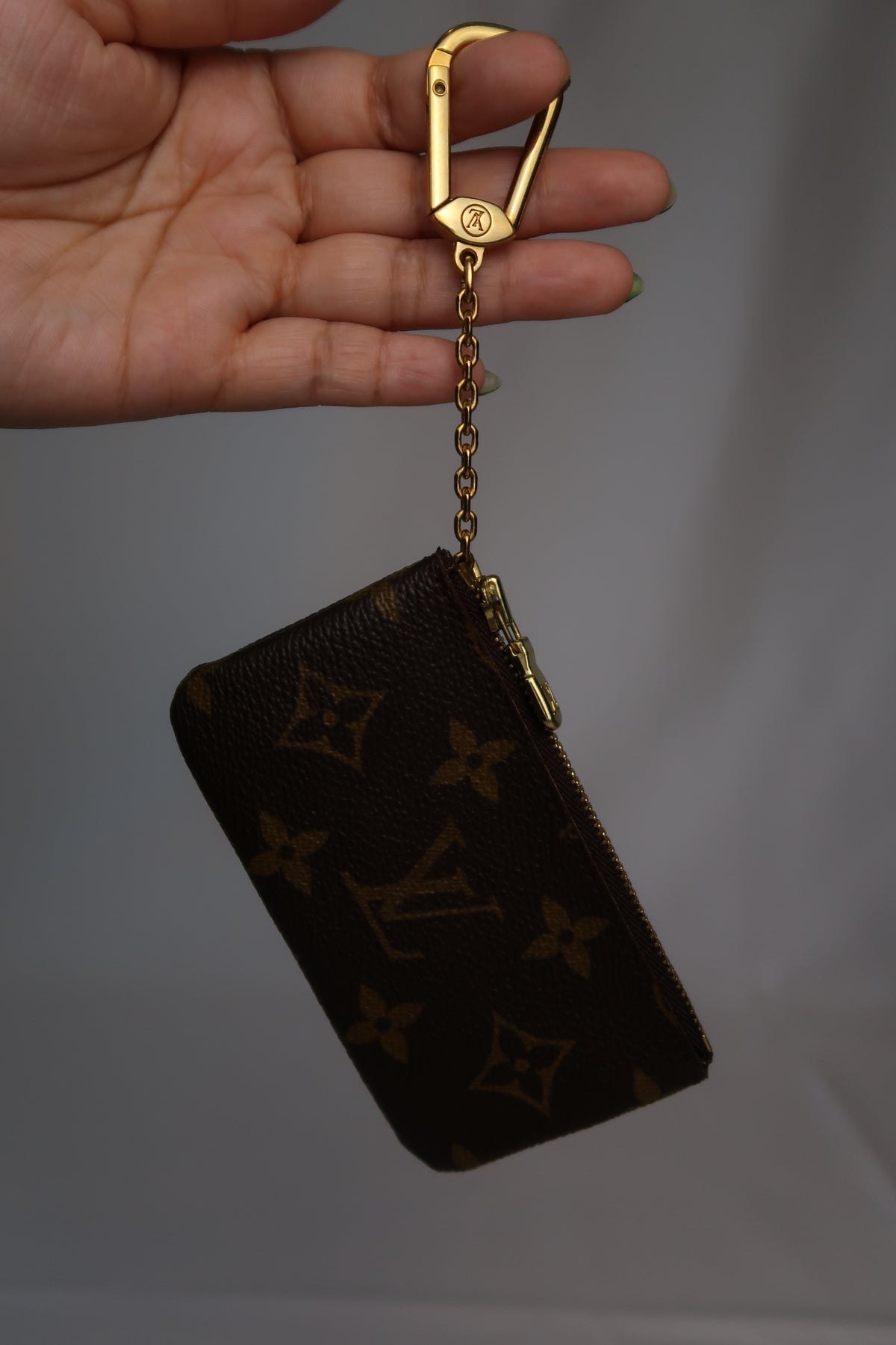 Louis Vuitton Key Pouch Brown Monogram