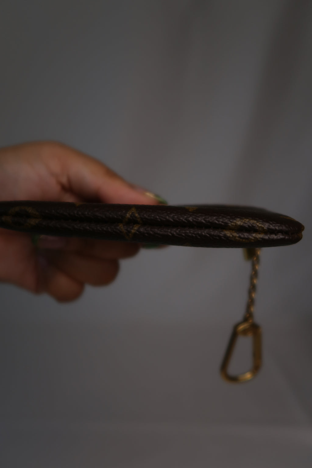 Louis Vuitton Key Pouch Brown Monogram
