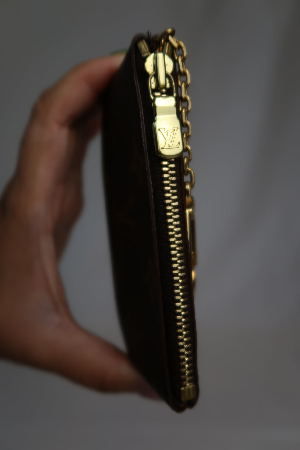 Louis Vuitton Key Pouch Brown Monogram