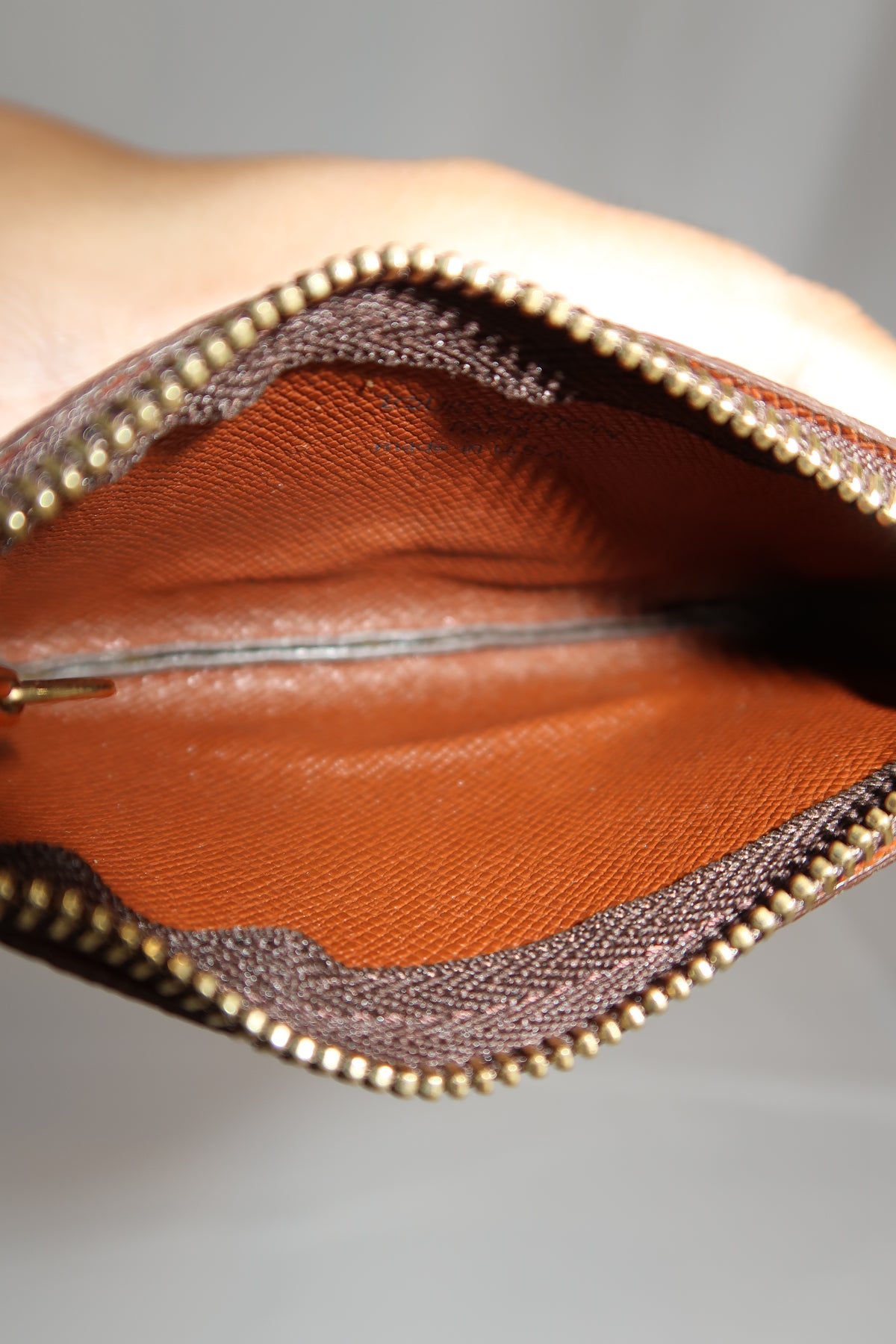 Louis Vuitton Key Pouch Brown Monogram