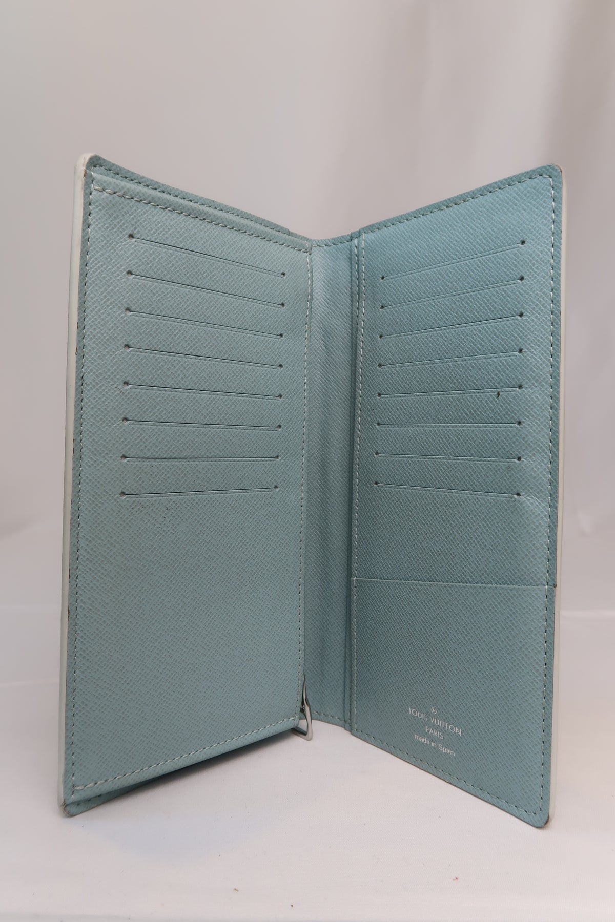 Louis Vuitton Brazza Wallet [Limited Edition] Aqua Garden Monogram