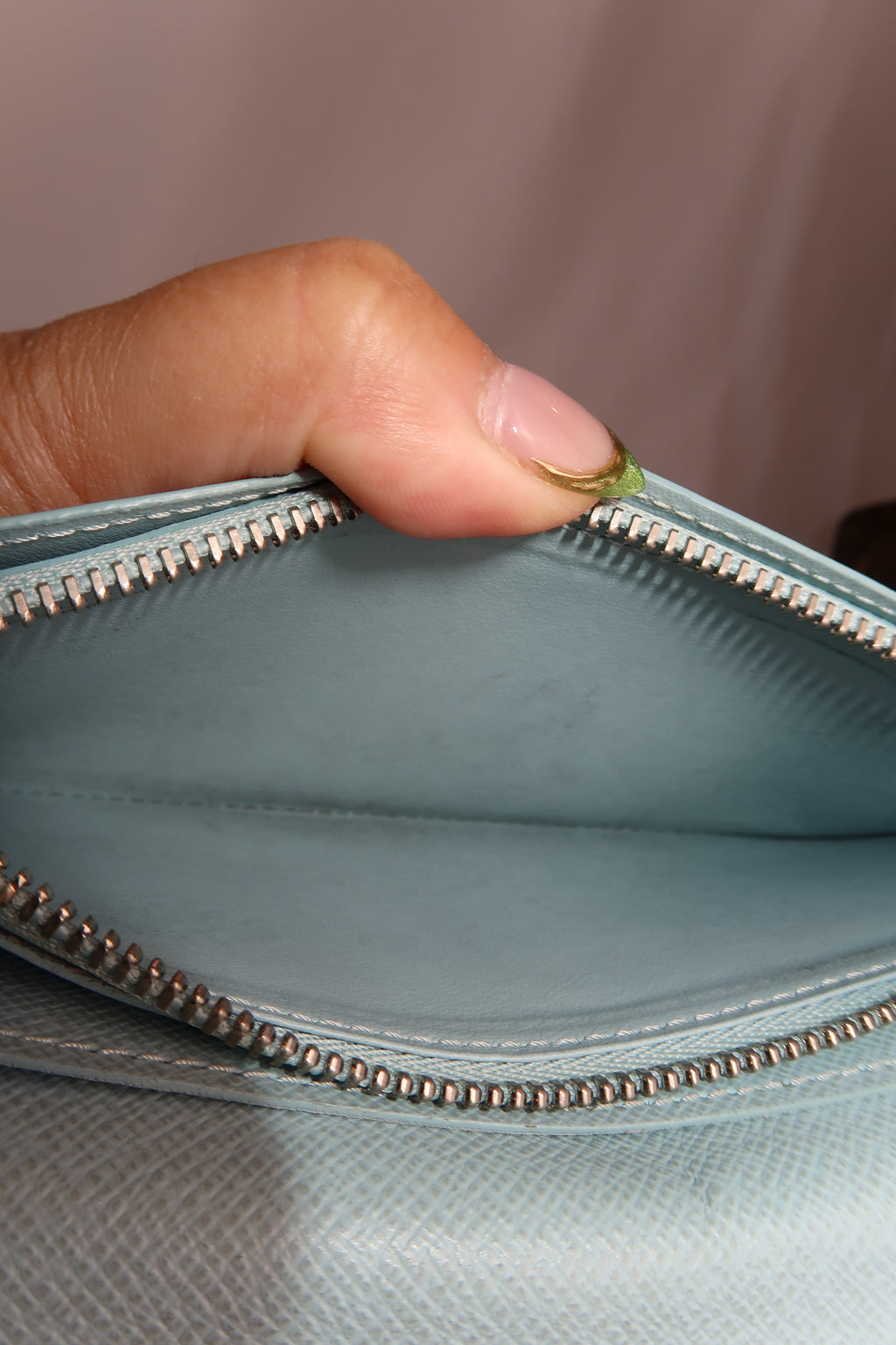 Louis Vuitton Brazza Wallet [Limited Edition] Aqua Garden Monogram