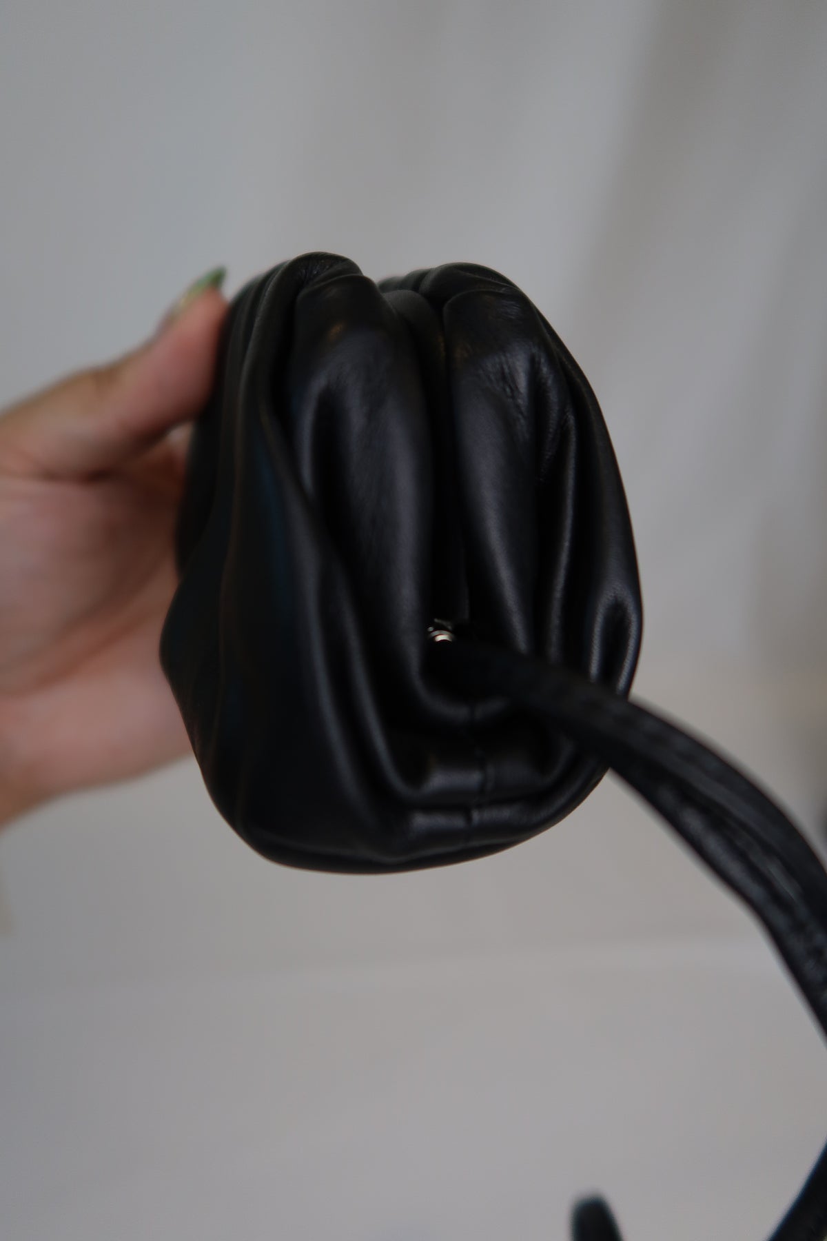 Bottega Veneta The "Extra Mini" Pouch Black