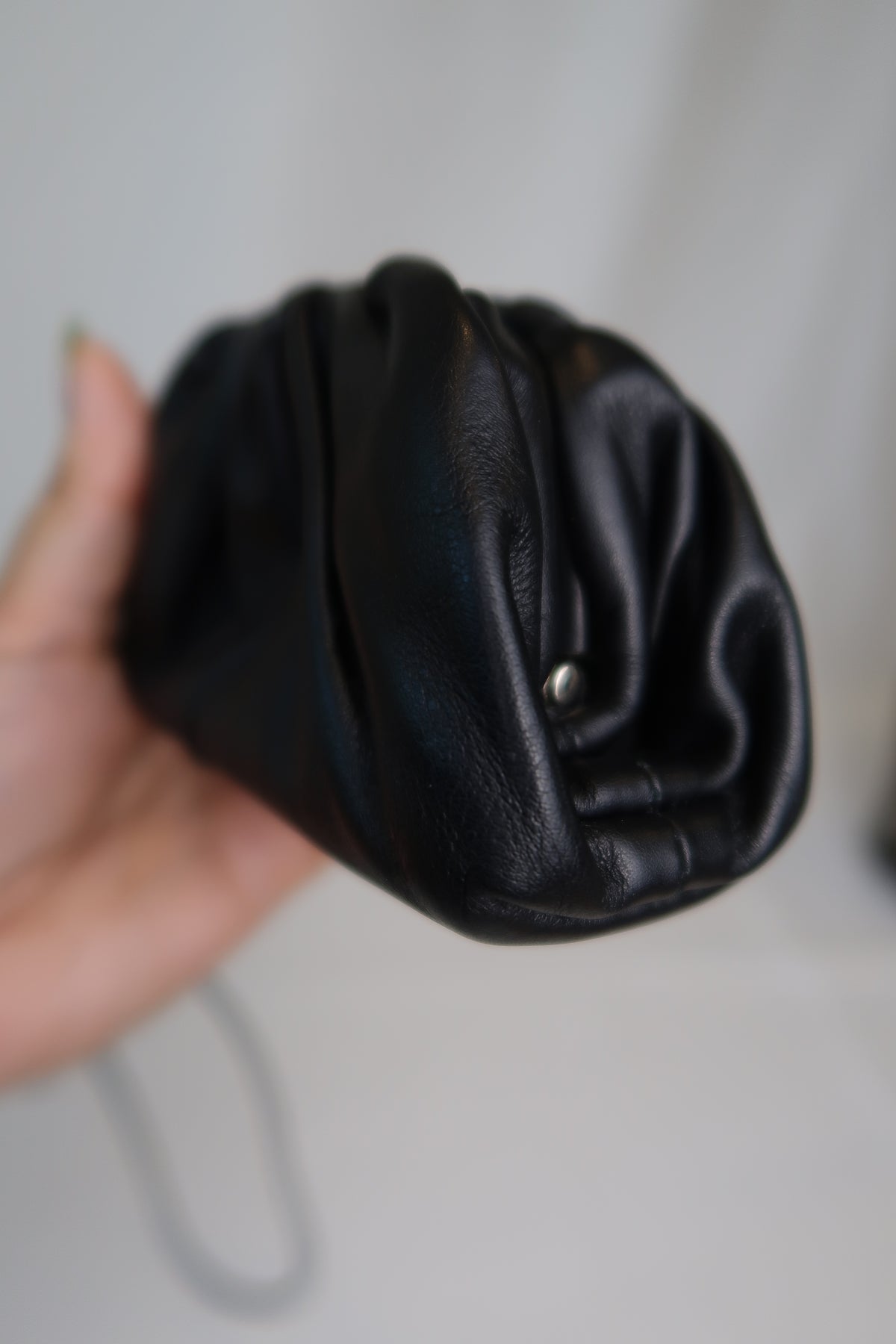 Bottega Veneta The "Extra Mini" Pouch Black