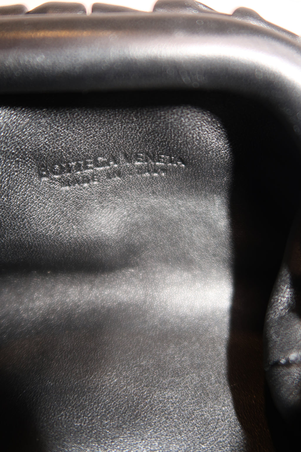 Bottega Veneta The "Extra Mini" Pouch Black