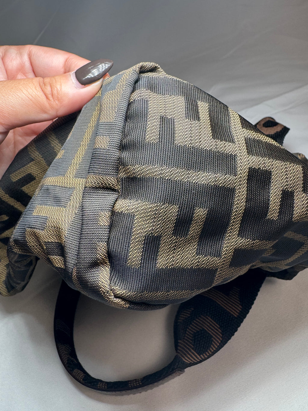 Fendi FF Zucca Mini Cosmetic Tote