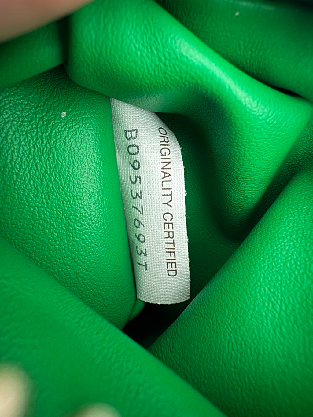 Bottega Veneta Jodie Mini Green Intrecciato Napa