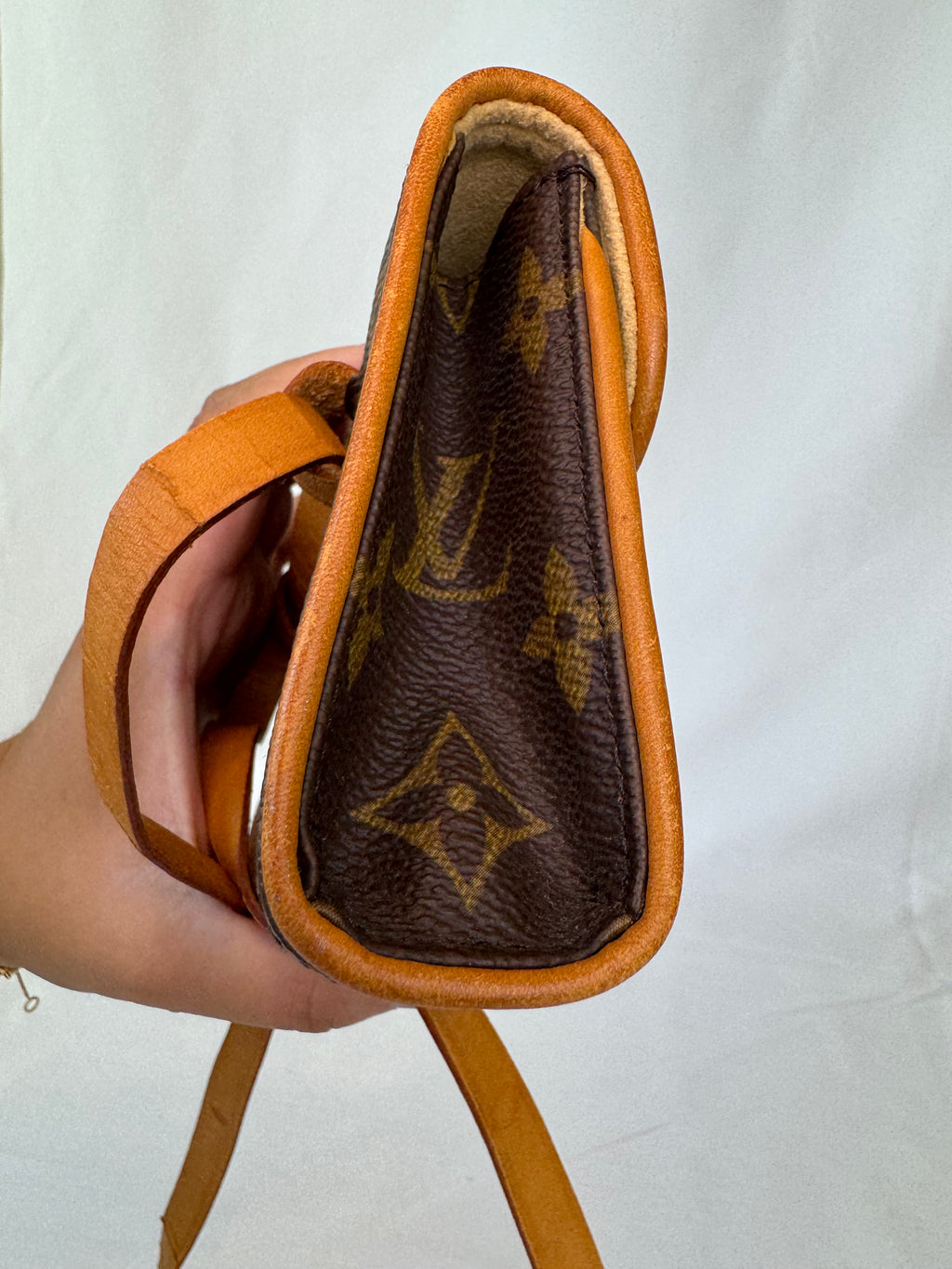 Louis Vuitton Florentine Pochette Waist Bag Brown Monogram