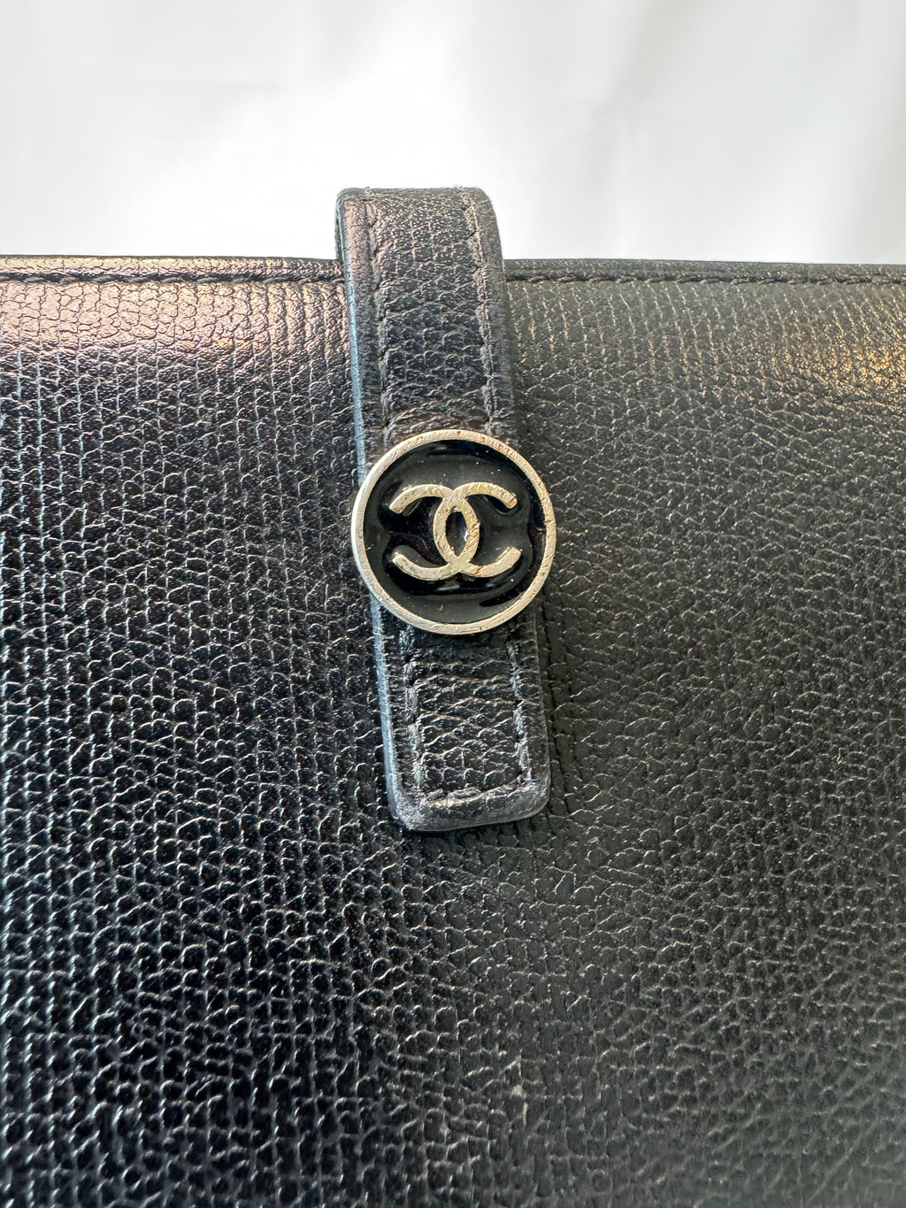 Chanel Coco Long Wallet Black Caviar