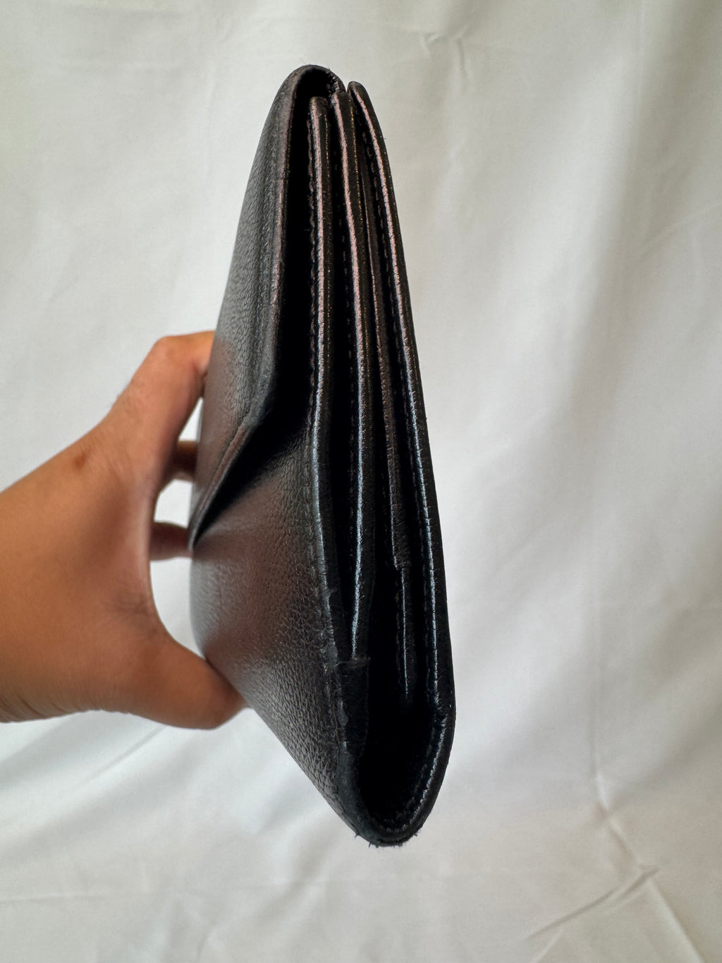 Chanel Coco Long Wallet Black Caviar