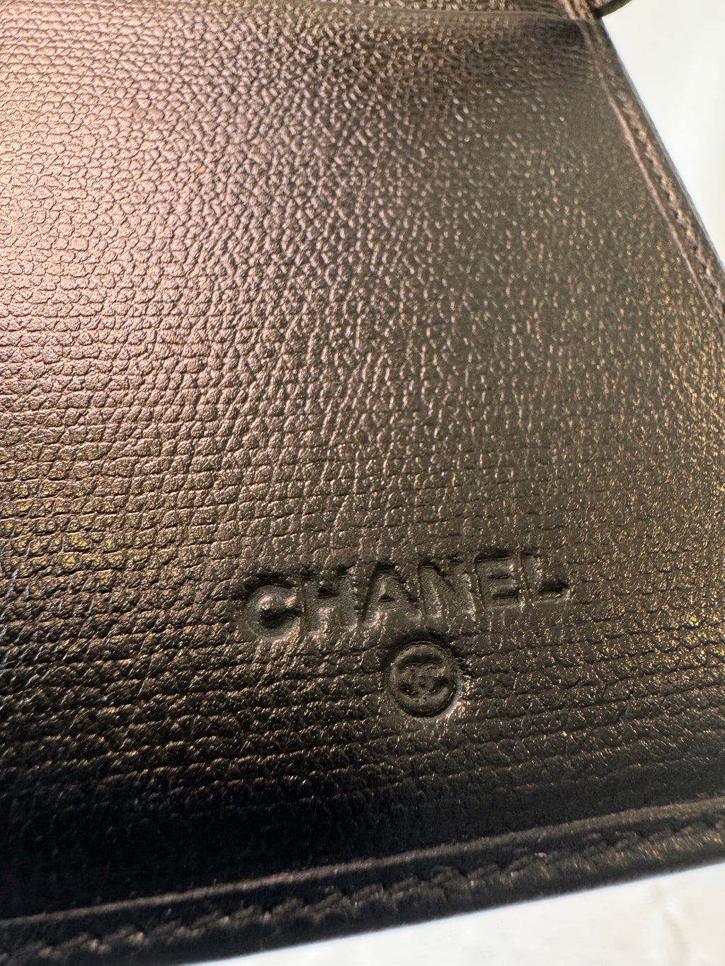 Chanel Coco Long Wallet Black Caviar