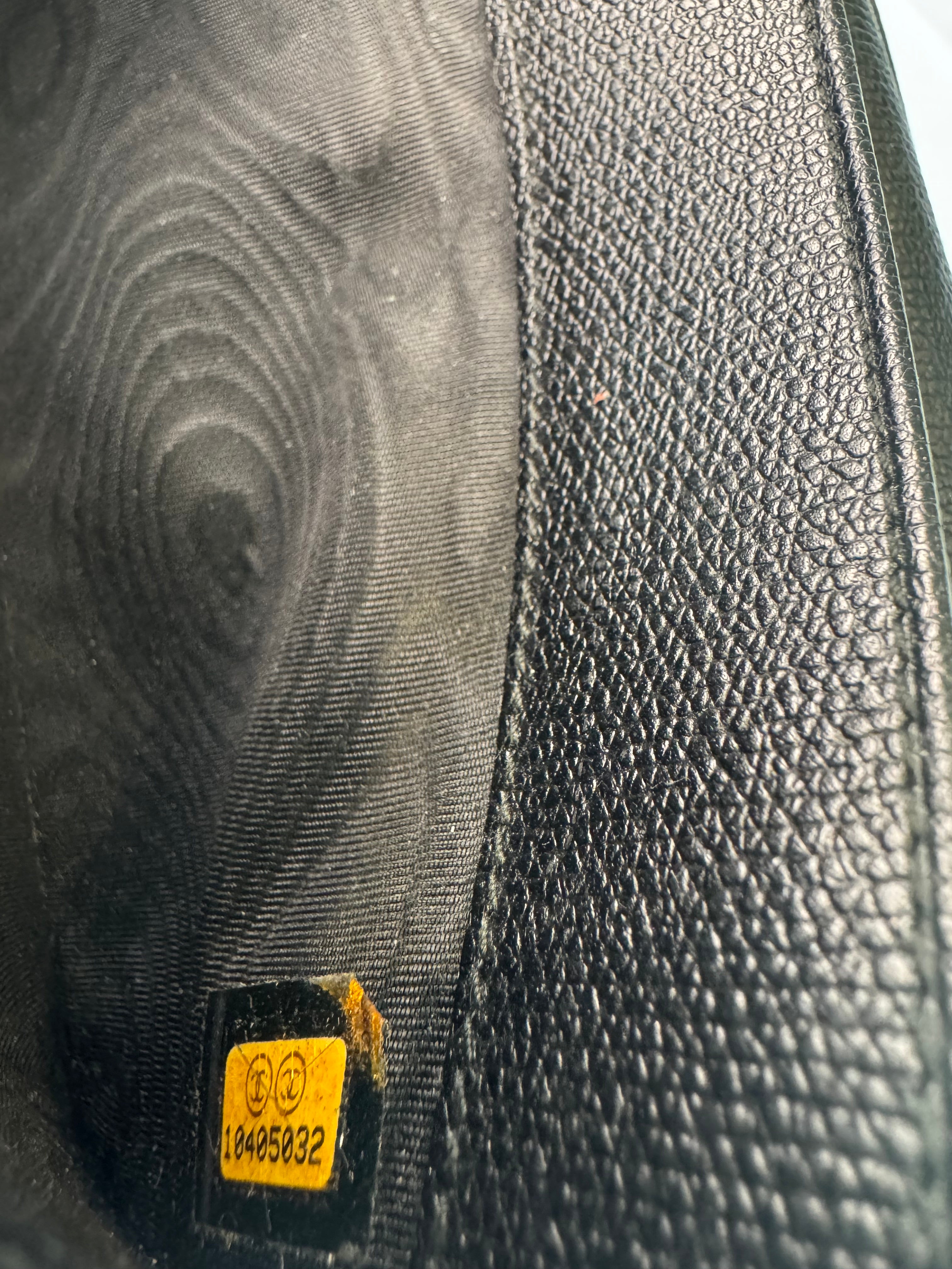 Chanel Coco Long Wallet Black Caviar