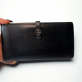 Chanel Coco Long Wallet Black Caviar