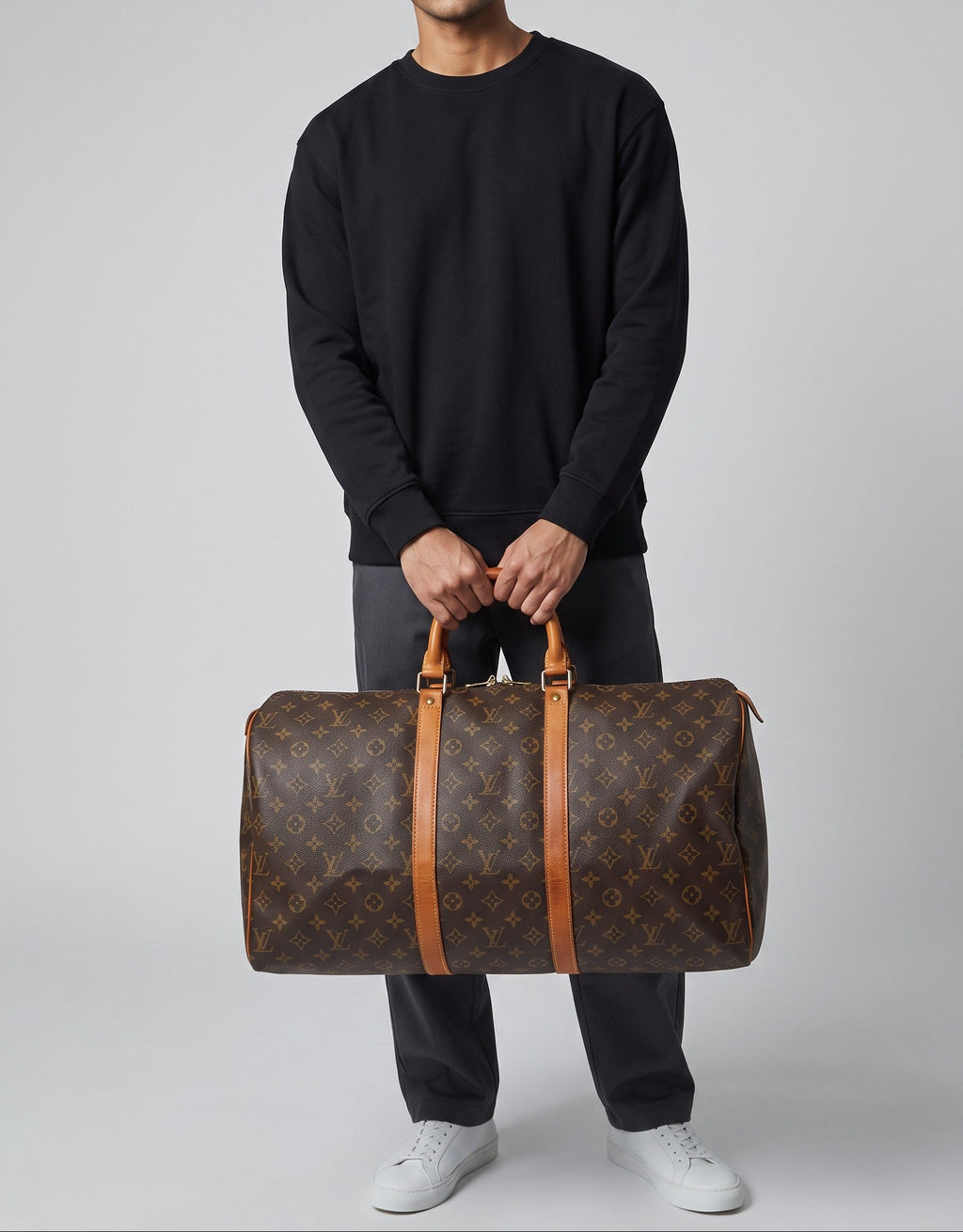 Louis Vuitton Keepall 55 Brown Monogram