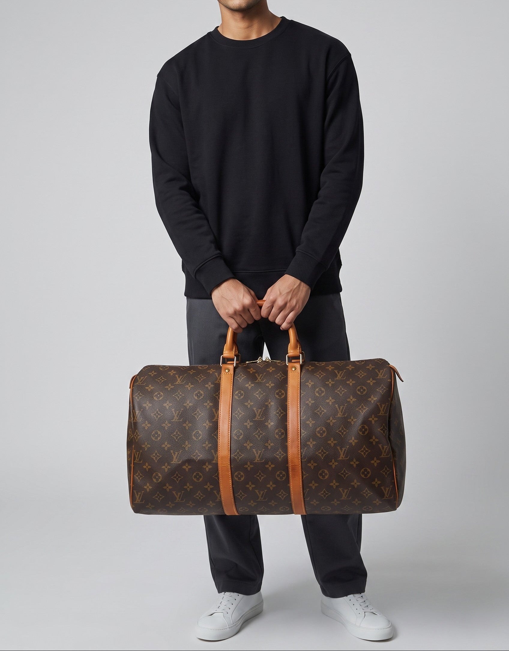 Louis Vuitton Keepall 55 Brown Monogram